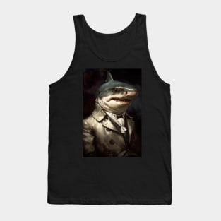 Great White Shark Classic Portrait Tank Top